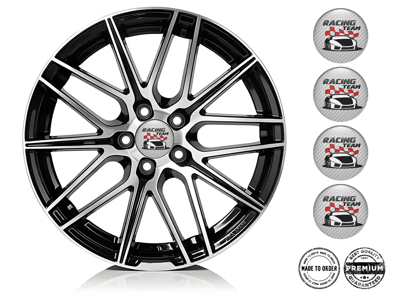 Wheel Decals Premium Quantum Racing Core